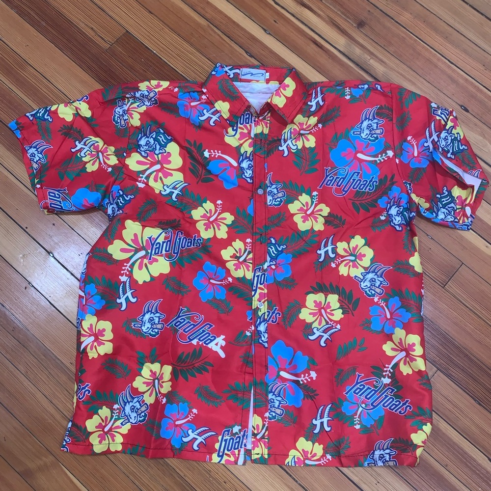 2024 SGA HARTFORD YARD GOATS MARGARITAVILLE  SHIRT HAWAIIAN ADULT SIZE XL NWOT